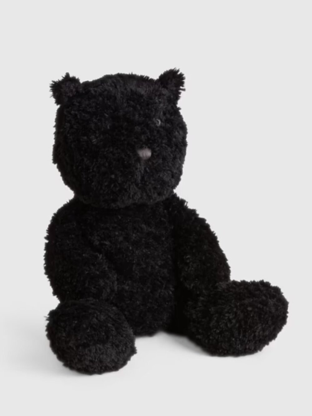 NWT BABY GAP Brannan Bear Toy large fuzzy cozy black - Large MSRP $49.95
